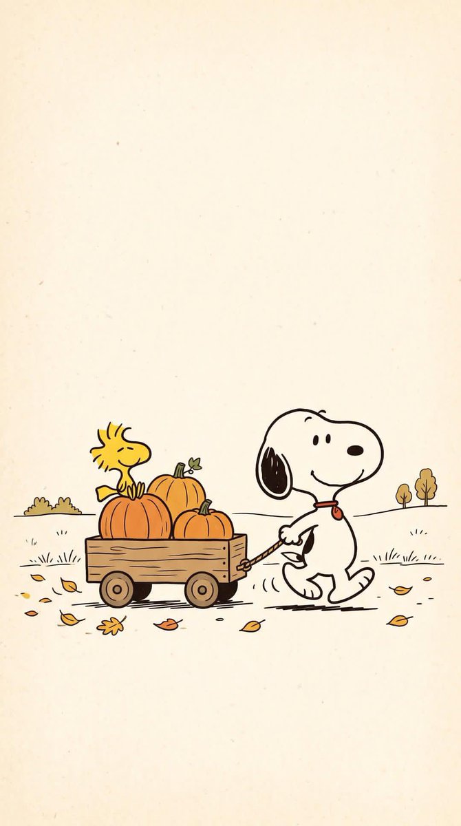 snoopyb047's tweet photo. 🍂 秋の小さな旅 🎃
SnoopyとWoodstock、秋を楽しもう。 https://t.co/MLuxJCvIom