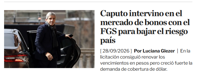 El_vengaK's tweet photo. Quemaron la guita del FGS (O sea tu jubilacion, mi jubilacion, la jubilacion de todos) para intentar bajar el riesgo pais. 
En un pais bananero, esta gente estaría presa. https://t.co/HUjde1dnIp