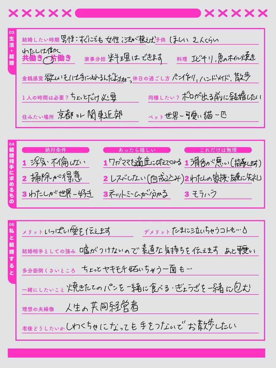 sukosuko_sukoya's tweet photo. 配信ありがとうございました！

使う予定のない婚活プロフィールが出来ました💮
これは本気出したら爆モテ確定やな……(  ･᷄֊･᷅ )

 #すこやカルテ
 #すこやの恋愛カルテ https://t.co/kzGEdfBcPQ