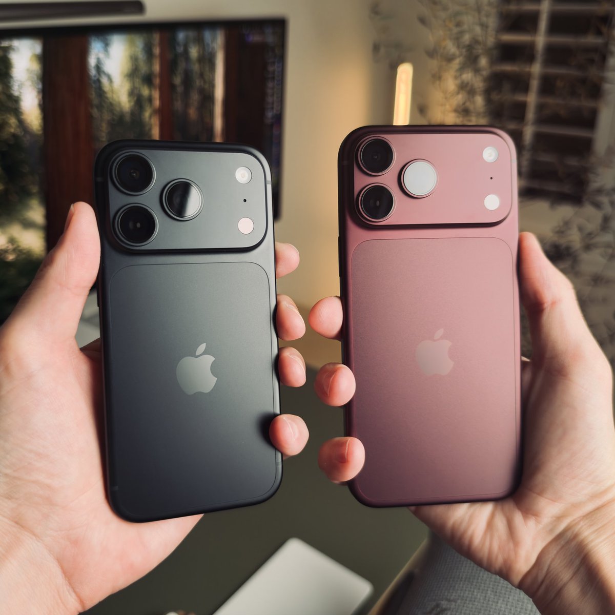 andrewjclare's tweet photo. iPhone 18 Pro vs iPhone 18 Pro Max!

Choosing between the pro or pro max has actually been a difficult choice for me this year.

If you’ve also felt like me this video might help. Check out my thoughts here: 
https://t.co/t4kNZgFhG9 https://t.co/YOWnAKhjk0