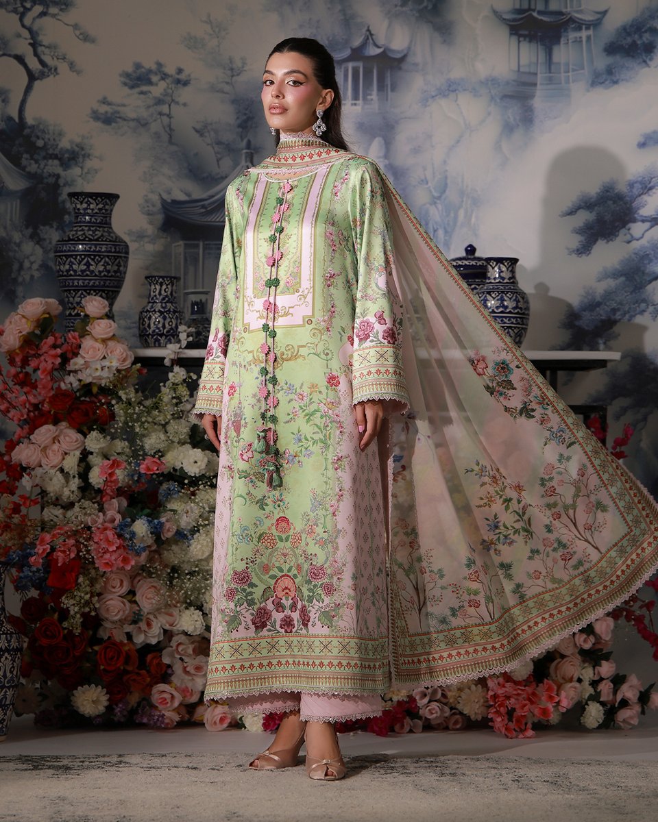 asimjofa's tweet photo. Charmeuse Silk Collection by Asim Jofa | Launching Tomorrow (30th) September at 3 PM
AJCS-01 | Unstitched | 3 PCS

A vision in soothing mint green, this charmeuse silk shirt is adorned with an enchanting floral print

#AsimJofa #Silk #CharmeuseSilk #PakistaniFashion #Prints https://t.co/4kl1MIzyaa