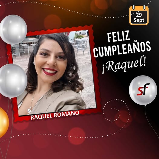 SFproductores's tweet photo. Feliz cumpleaños, Raquel! Que este nuevo año te regale salud, amor, muchos éxitos. Disfrutá tu día al máximo rodeada de cariño y buena compañía.

✨¡Y que se cumplan todos tus deseos!
🥂Muchas felicidades

#sfproductores #cumpleaños #celebracion #PAS https://t.co/tKYpVr4cv9