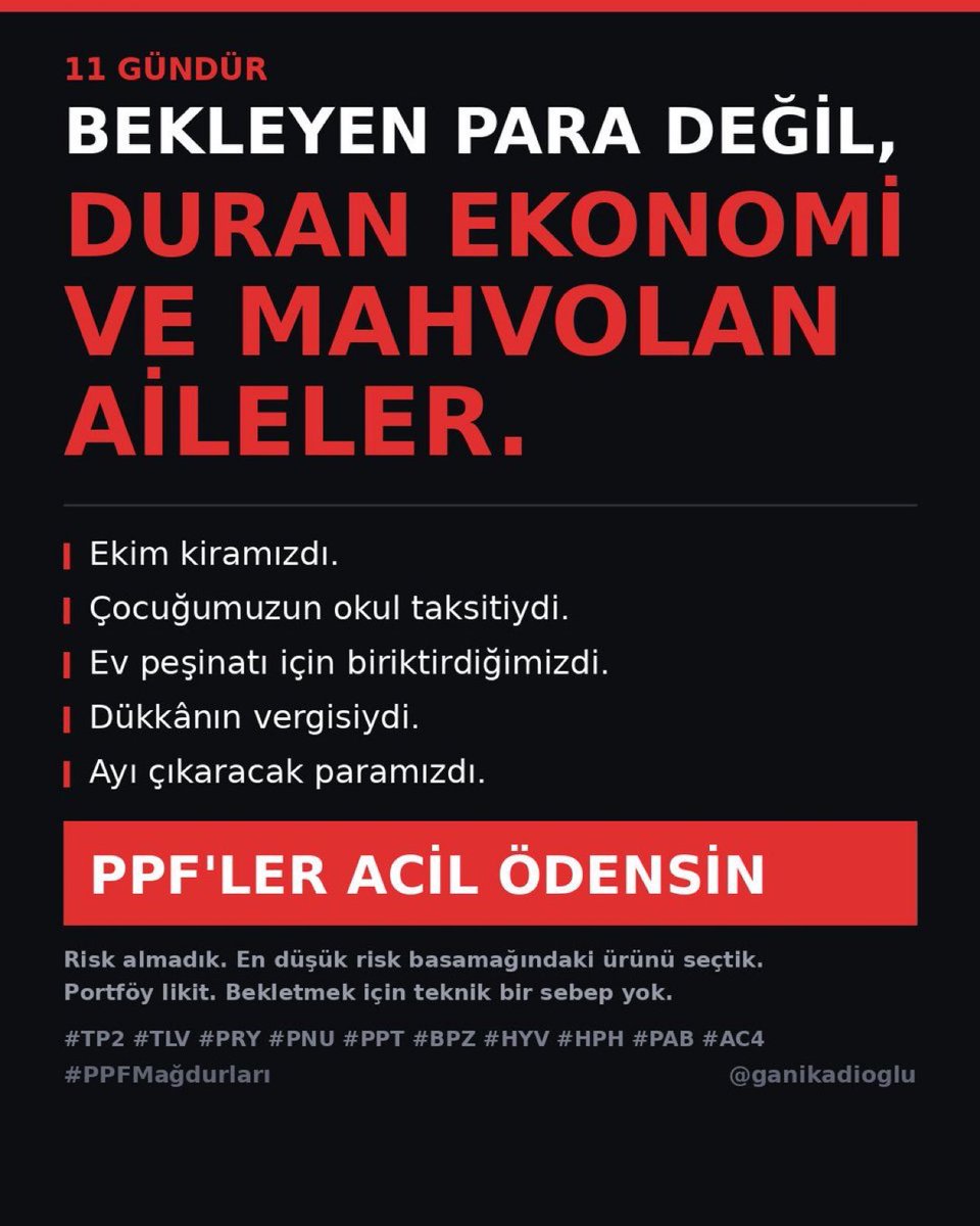 fonzede61's tweet photo. PPF lere EKSİKSİZ ve TAM ödeme. Başka türlüsünü düşünmek istemiyoruz !  #ppftamödensin https://t.co/KgzES8f9xR