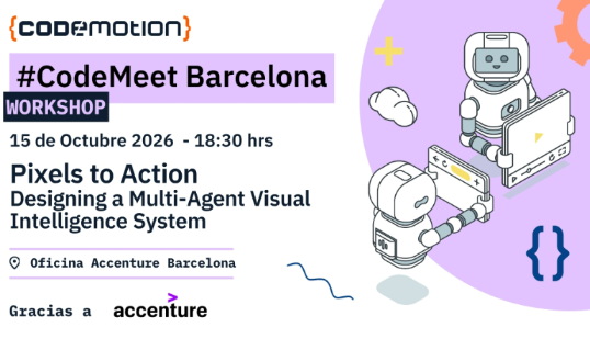 InnoitES's tweet photo. ¿Y si la IA no solo piensa, sino que también ve y actúa?

El 15 de octubre en Barcelona, nuestros amigos de #Codemotion organizan un workshop práctico sobre Visual Intelligence y sistemas multi-agente.

👉 https://t.co/mlLJJVoopb https://t.co/bo9JfHFbFI