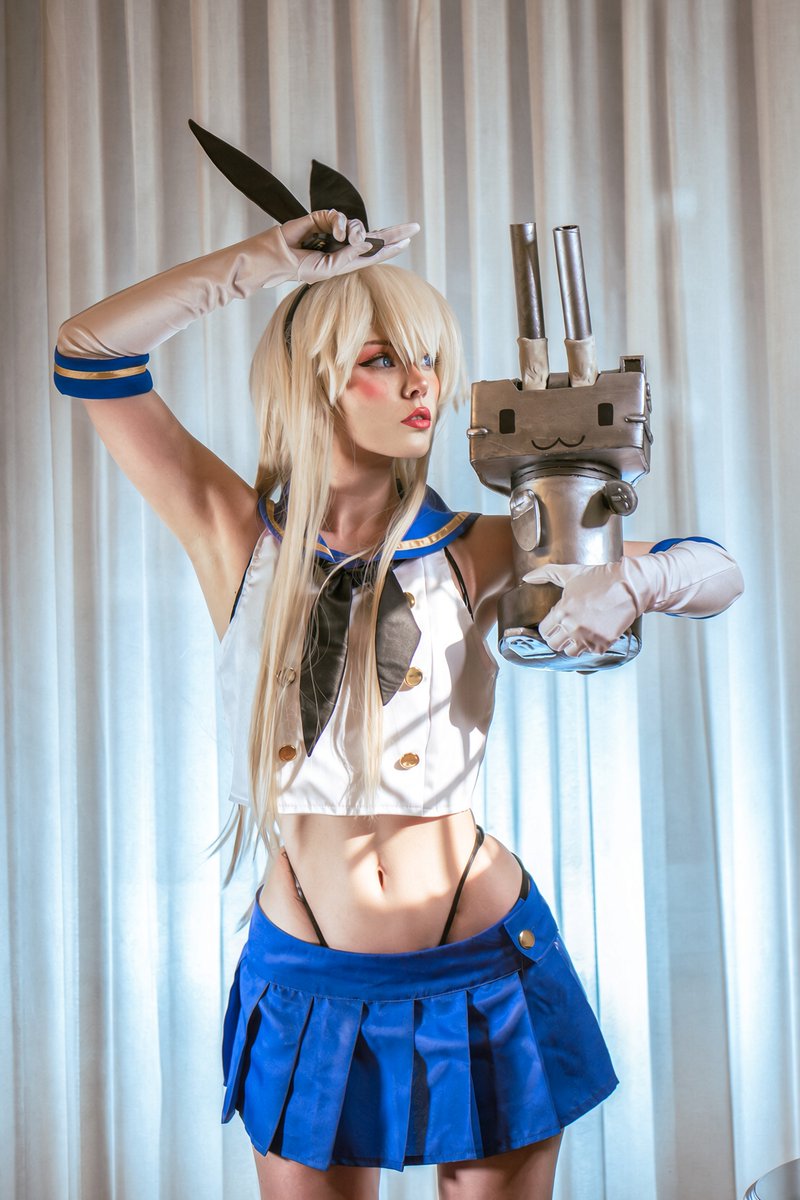 petiteecaroline's tweet photo. ⛴️

  Last 24h to grab any of my sets at 80% off
 ✨   https://t.co/xSIhh2bBYy 

Shimakaze cosplay 💙 https://t.co/Dkb9tYtzjl