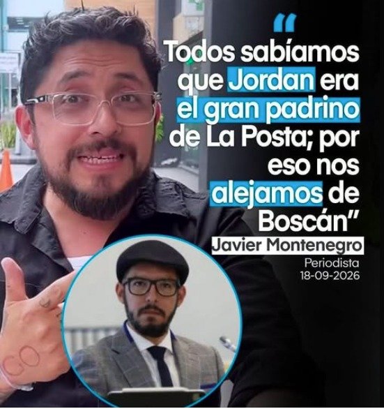 FullDemocracia's tweet photo. 🚨Confirmado.

El Bocón Boscán y su esposa Mónica Velásquez, fueron billeteados por #Jordan, eran su repetidor oficial. Mismo trabajo le hacían a los choneros y lobos, y al correismo, sus financistas.

Mónica y el Bocón, Lucían el dinero mal habido, en viajes a Europa, ropa de marca, y departamentos de alta gama, (igual que los hijos de Fito).

Javier Montenegro, ex trabajador lo confirmó, "se alejó de la Posta, por terror a la narcodelincuencia que patrocinaba a Boscán".

Boscán y su esposa, deben ser extraditados y responder ante la justicia.

Nota. Además de sentenciarlos. En las universidades que ofrecen la carrera de periodismo, debe existir una plaqueta con la foto de este par, advirtiendo a los estudiantes, que el periodismo no se puede vender al narcotráfico.