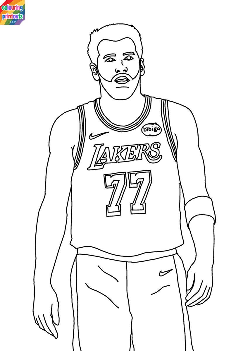 colouringprint's tweet photo. Luka Dončić Coloring Pages are here!
Download : https://t.co/Thi4FK0Nmw
Save this post and share it with a Luka fan!
#LukaDoncic #LukaDoncicColoringPages #BasketballColoringPages #BasketballFans #NBA https://t.co/nxoj3IteB3