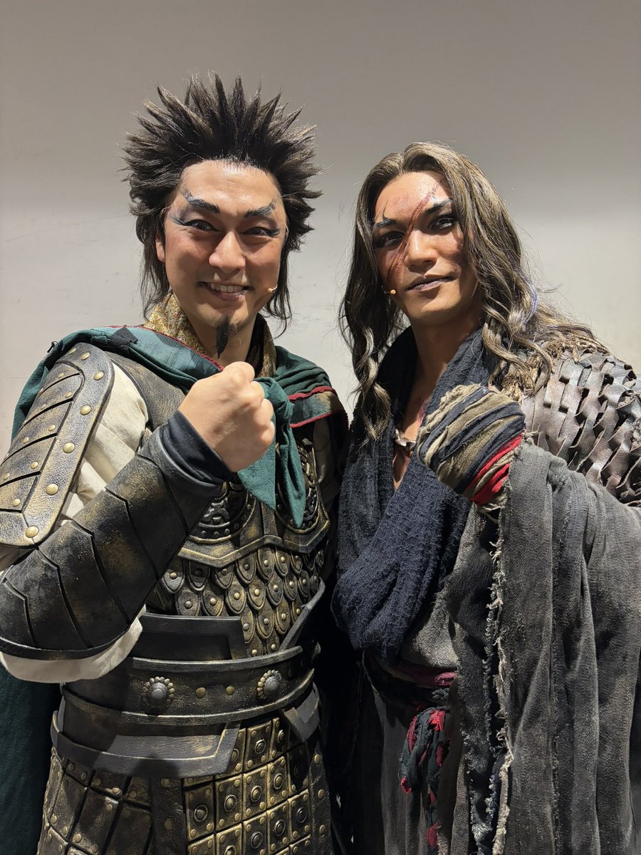 Shoheyhey_0428's tweet photo. #舞台キングダム2 
とんちゃん
大さん
本当にお疲れ様でした！！ https://t.co/cGlexzC2lq