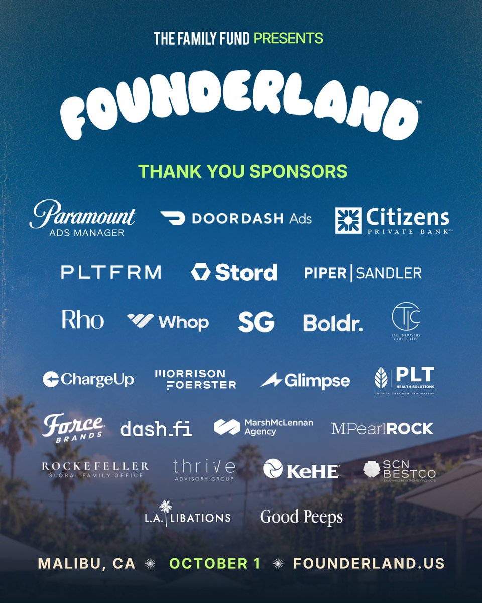 GetSTORD's tweet photo. From Malibu to Manhattan, we're closing out the Stord Summer Roadshow this week. 

We've got Founderland in California on October 1, and the last Stord Dinner Series on October 6 in New York. Different coasts, different rooms, same crowd we've spent all summer getting to know: the people driving the future of commerce.

To everyone who joined us at a table this summer: thank you for building this with us.