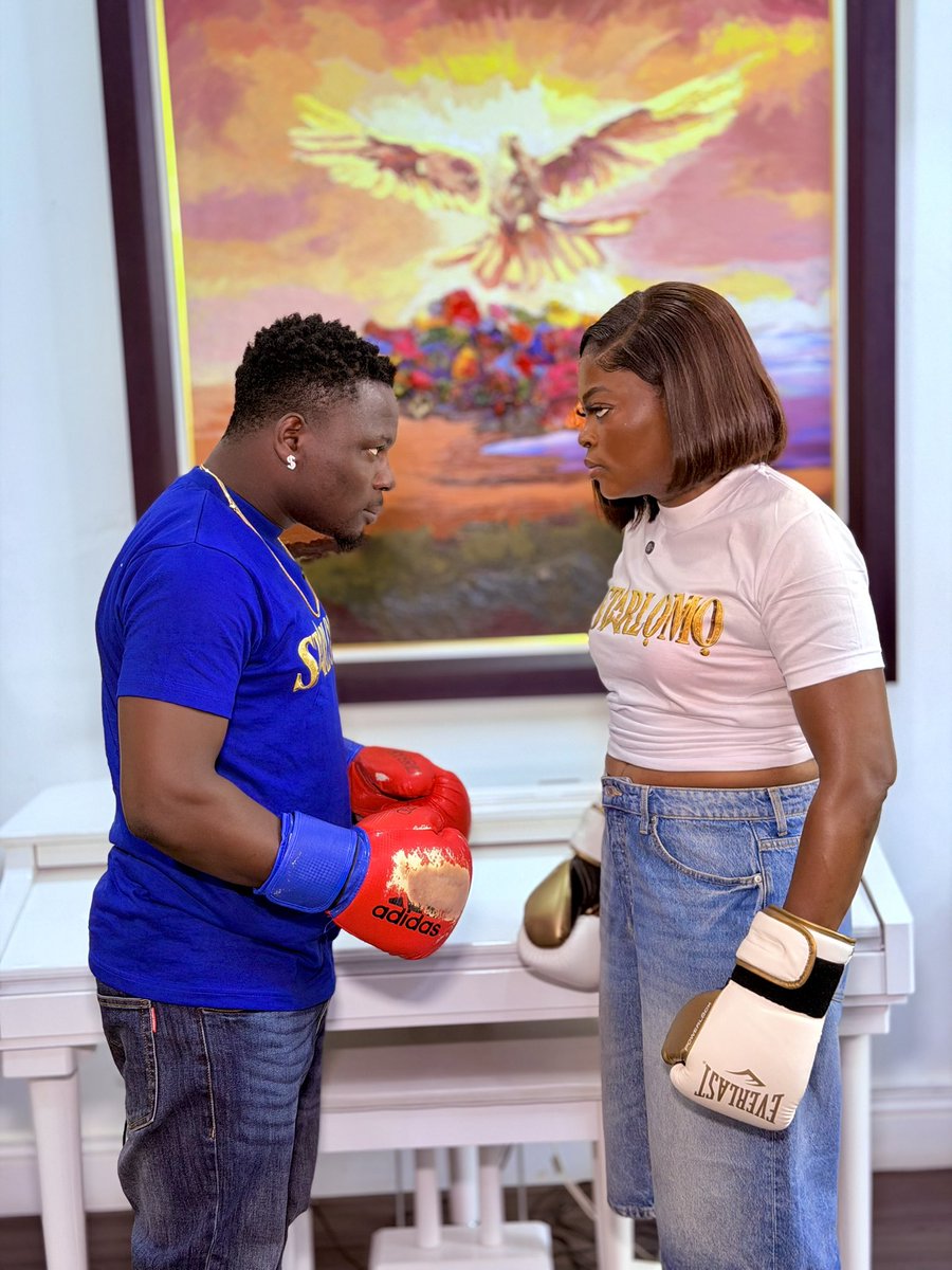 kamostatecomedy's tweet photo. MOTHER &amp; SON 🎭 @funkeakindele 
Let’s get this week started because no better duo in the world.
.
STARLOMO now showing in all cinemas nationwide. https://t.co/mS2eTlH9Q2