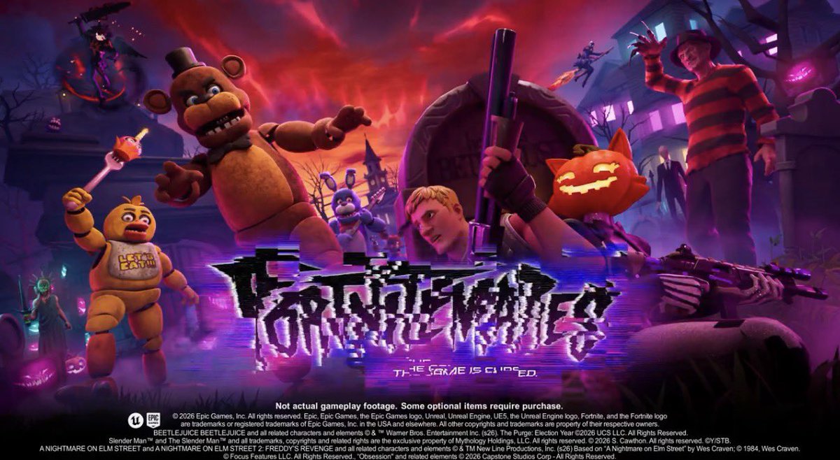 Betrigansmh's tweet photo. 👻 FORTNITEMARES GIVEAWAY 👻

🎁 yeah it’s your chance to get FNAF, Freddy, or Slender! I will be giving away a skin of choice to FIVE winners! 

To enter:
1). 👉 Follow @Betrigansmh 
2). ❤️🔁 Like and Retweet this post
3). ❓ BONUS (not necessary): Tell me what horror icon you still want to see come to Fortnite!

🎃I’ll pull the winners next Tuesday, 10/6! I will announce the winners publicly. I will ONLY reach out to the winners from this account specifically. Good luck everyone!