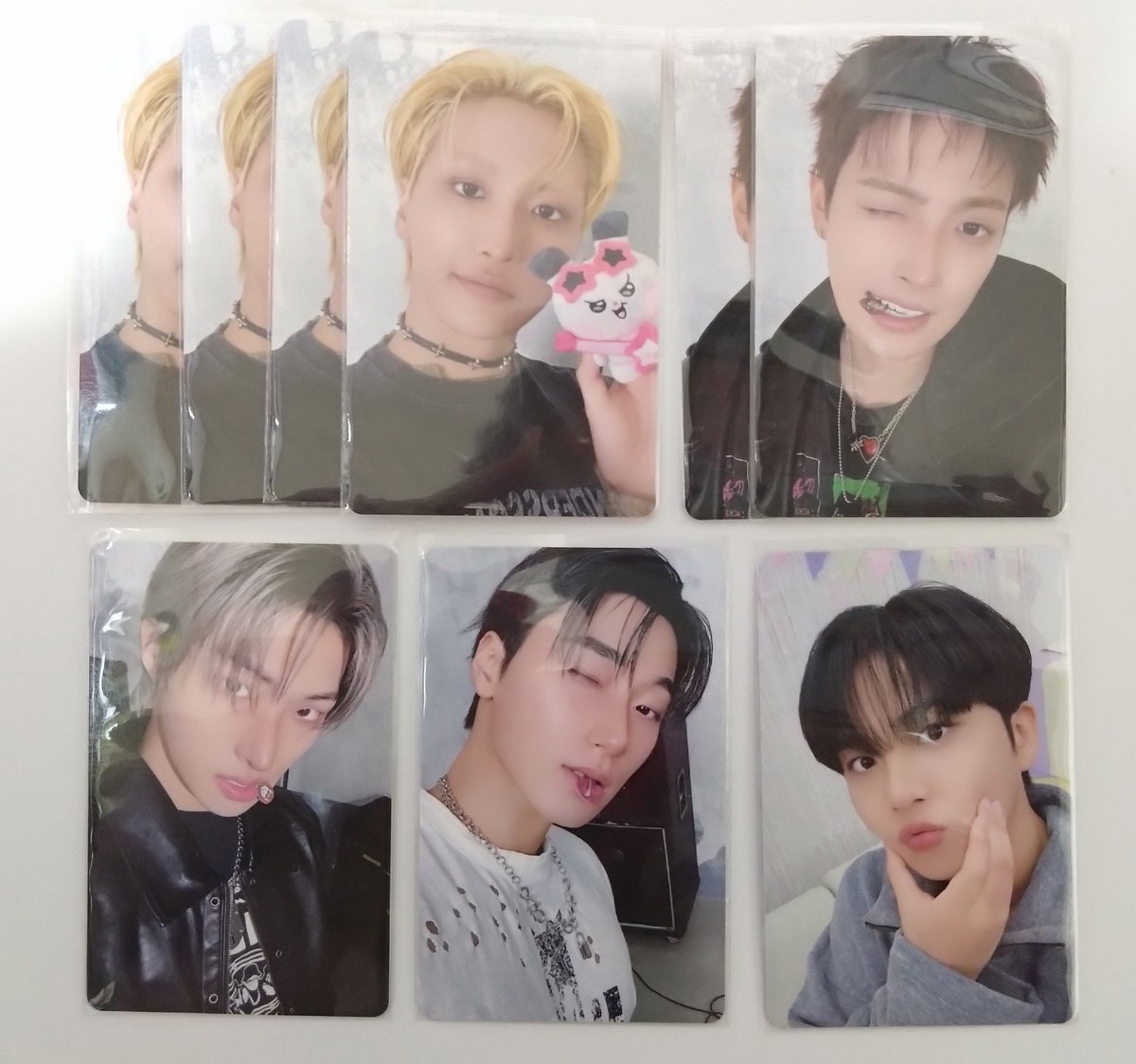 haruru_0824's tweet photo. ATEEZ　アチズ　ポップアップ　ポプア
マイティーズ　MIGHTEEZ　交換

【譲】ソンファ、ホンジュン、ミンギ、　　　　　　　サン、ジョンホ

【求】ヨサン、ウヨン

郵送交換希望です🙇
お気軽にお声がけください🙏 https://t.co/udsqeEw8yd