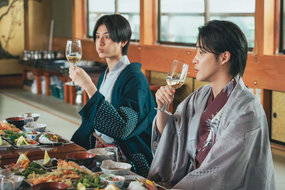 koi_nido's tweet photo. 『#恋をするなら二度目が上等』season2𓂃𓈒🖋️

✦┈未公開場面写真𓈒𓏸

椙本(#白石隼也)のワインの美味しさに
目を丸くする類くん(#阿久根温世)😳🍷

📺𝗢𝗔
➳︎︎︎ 9月29日(火)第5話
MBS 24:59〜／TBS  25:56〜 ほか

🔎 見逃し配信
https://t.co/YveRmdb6eG

#にどらば 
#恋二度 https://t.co/uU9654nWcZ