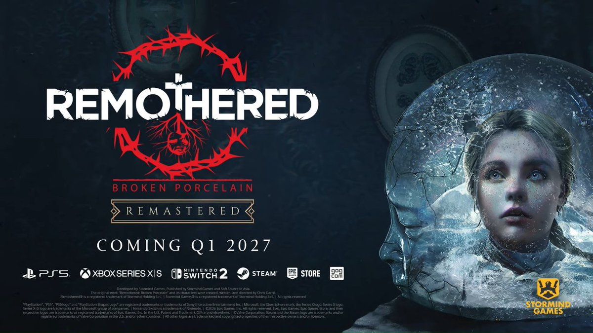 videogamedeals's tweet photo. Free Upgrade to Players who purchased an original copy of Remothered: Tormented Fathers or Remothered: Broken Porcelain at no additional cost during the first seven days after release. More details on the free upgrade will be shared closer to launch. https://t.co/InPw1KiB1t https://t.co/QzD5sQSTNY