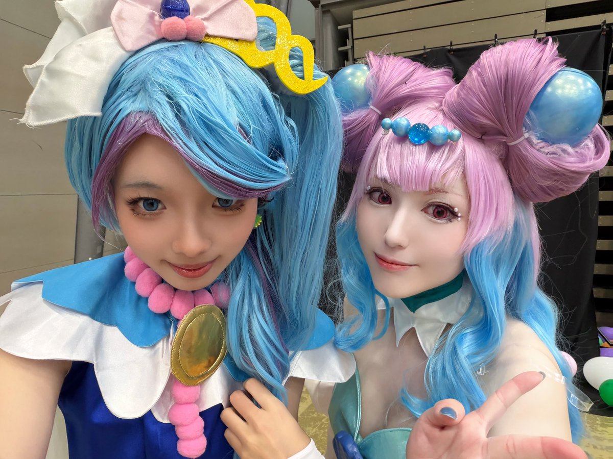 chanmia_cos's tweet photo. ミツトちゃんとマーメイドどうし🫧 https://t.co/g9WAn09iji