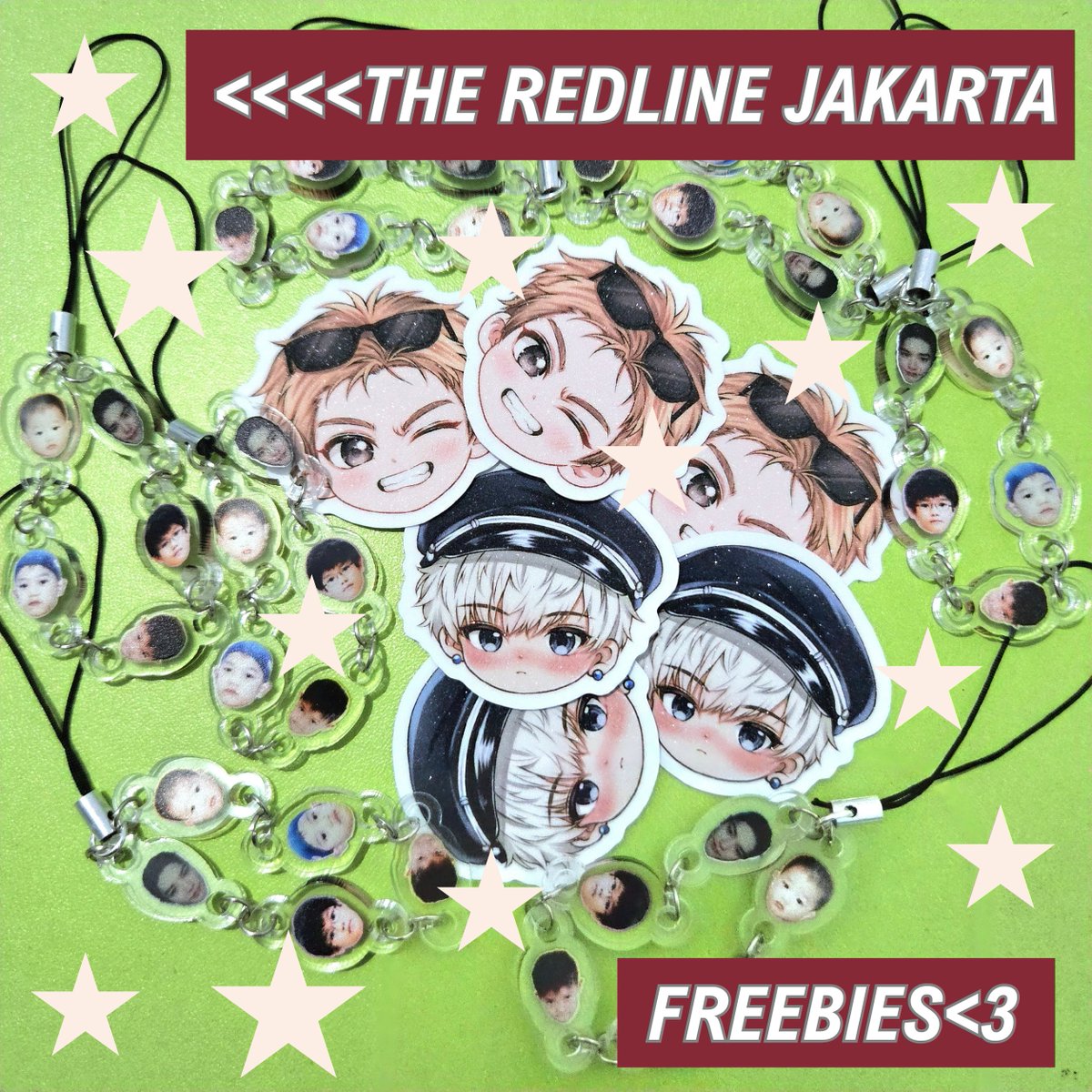 taeyyyongs's tweet photo. ˚ᯓthe redline jakarta freebies ˎˊ˗

by @taeyyyongs

❥ rt and like are appreciated 
❥ find me and say hi
❥ indonesia arena, 3 october 2026 (detail tba)

see you guyssss♥︎

#NCT127 #THE_REDLINE_JAKARTA 
#NCT127_5TH_NEOCITY_THE_REDLINE https://t.co/UtXRxIf0o1
