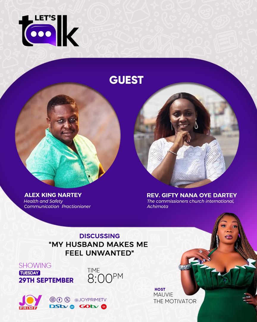 JoyPrimeTV's tweet photo. What happens when “I love you” starts feeling like “I don’t need you”?
Is it a communication gap, emotional distance, or a deeper issue in the marriage?
Join the conversation on #LetsTalk tonight at 8 P.M. as we ask the uncomfortable questions and have the conversations many couples avoid.