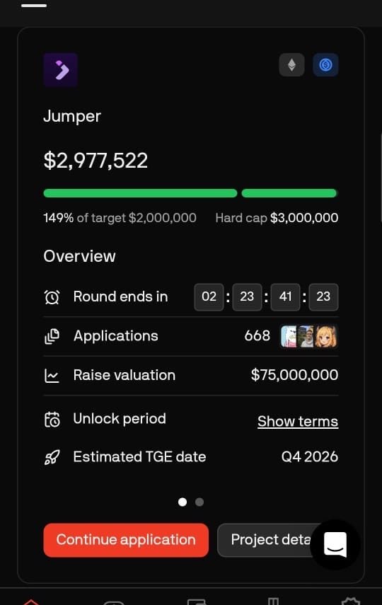 investorfreeyo's tweet photo. The Jumper $JUMP presale completely sold out
Target and hard cap reached before 20 mins

Wild

This might cook crazyy https://t.co/XLoI2CoQVb