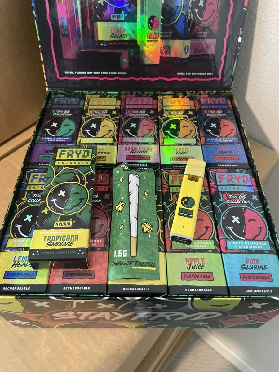 muha_meds_2g's tweet photo. π₯ NEW FRYD OG + PREROLL EDITION π₯
2G disposable + matched preroll in one pack. OG Collection flavor, smooth hits, that classic Fryd pressure.
#FrydOG #FrydExtracts #Fryd2G #PrerollEdition #NewDrop #DisposableVape #WeedTwitter #CannabisCommunity #StonerLife #CaliWeed #PremiumCannabis #InfusedPreroll #VapeLife