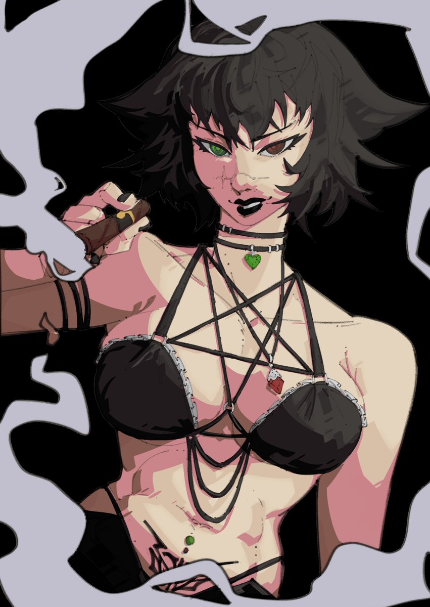 commonartistxxx's tweet photo. This was fun, dmc definitely got some spectacular character designs https://t.co/gHEoRZE1Dn