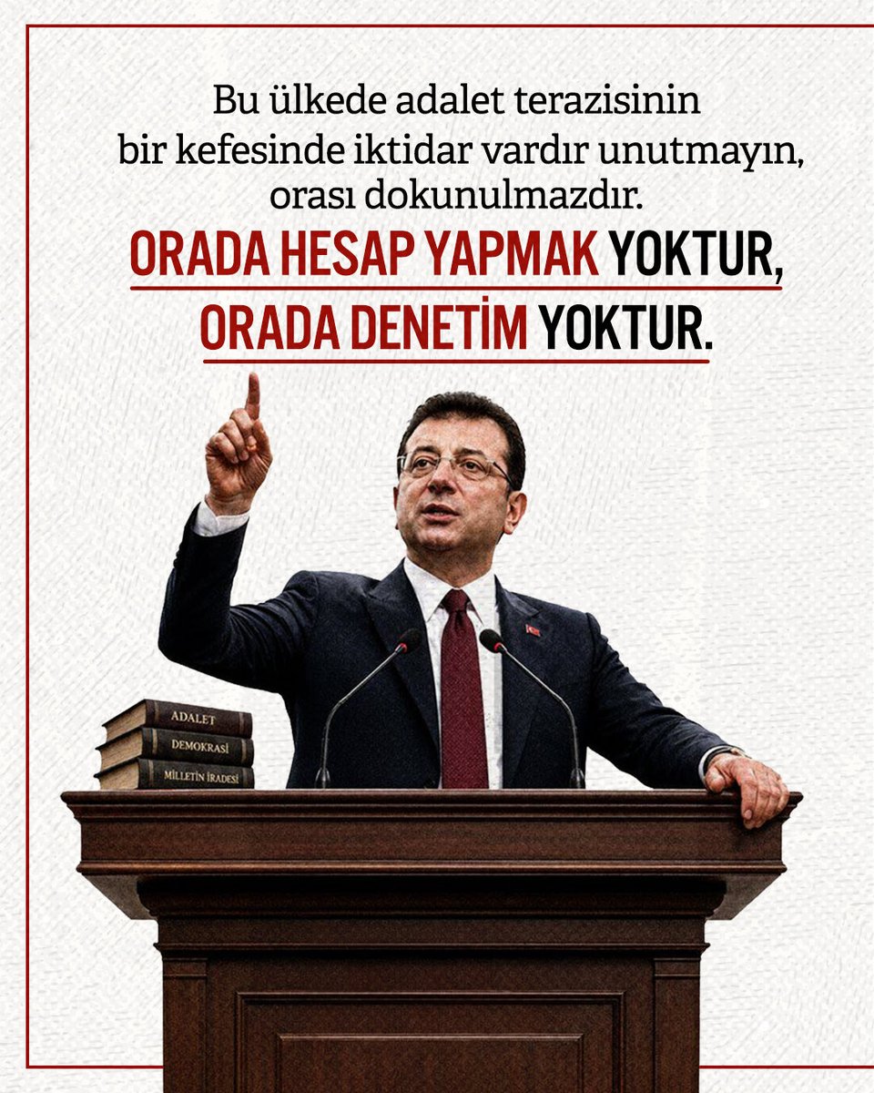 CA_iletisim's tweet photo. “Bu ülkede adalet terazisinin bir kefesinde iktidar vardır unutmayın, orası dokunulmazdır. 

Orada hesap yapmak yoktur, orada denetim yoktur. Öbür kefesinde ise itiraz edenler vardır.”

📍 Silivri / Casusluk Davası https://t.co/kK2xiaBKzt