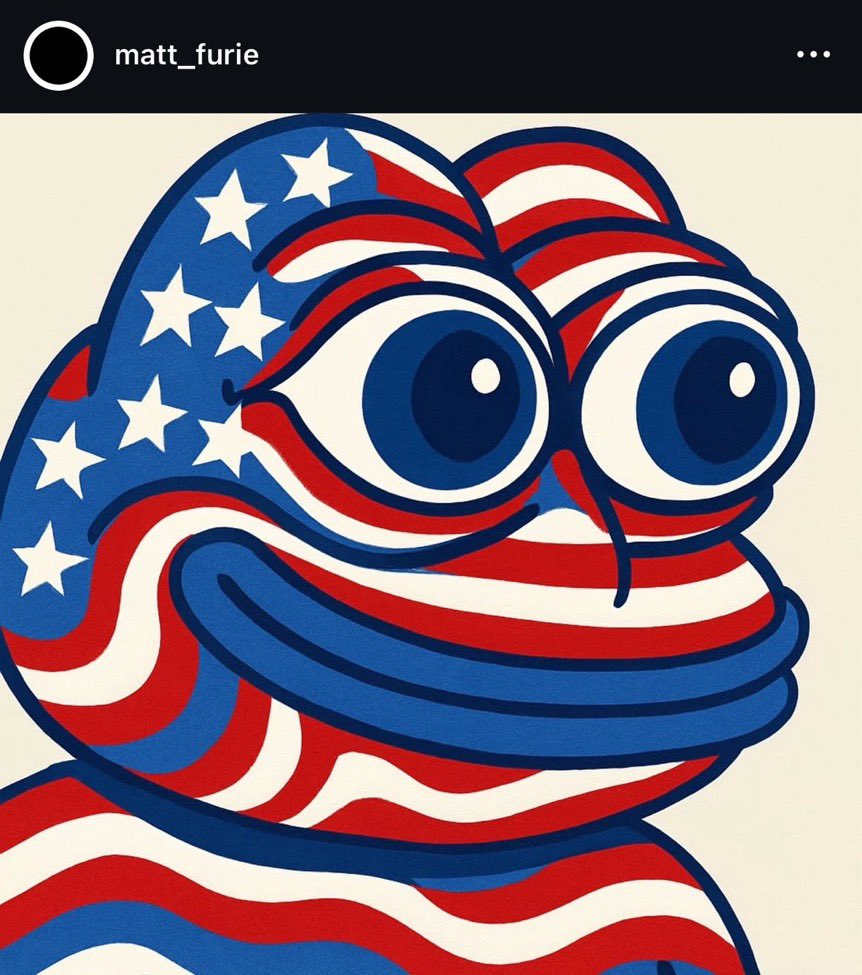 LilyPadCash's tweet photo. American Pepe https://t.co/rEGc1fMwlM