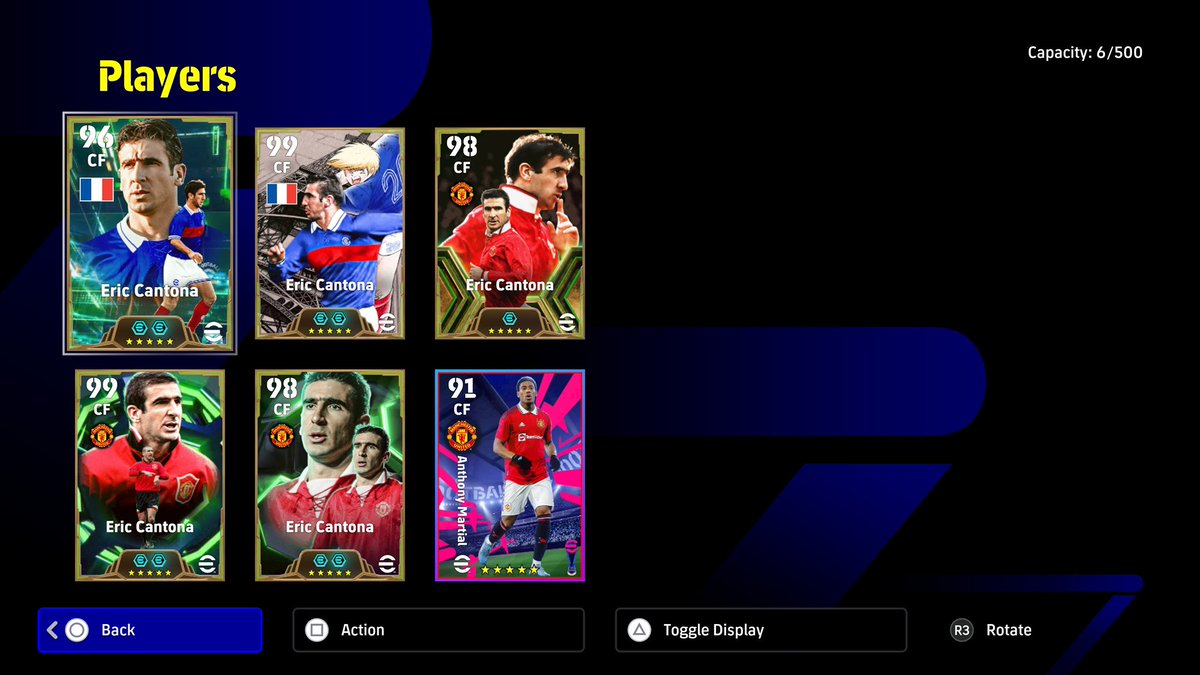LiamGamingXMUFC's tweet photo. Eric Cantona cards of 5 🤴

Efootball 👀 https://t.co/4mZoOrNnAQ