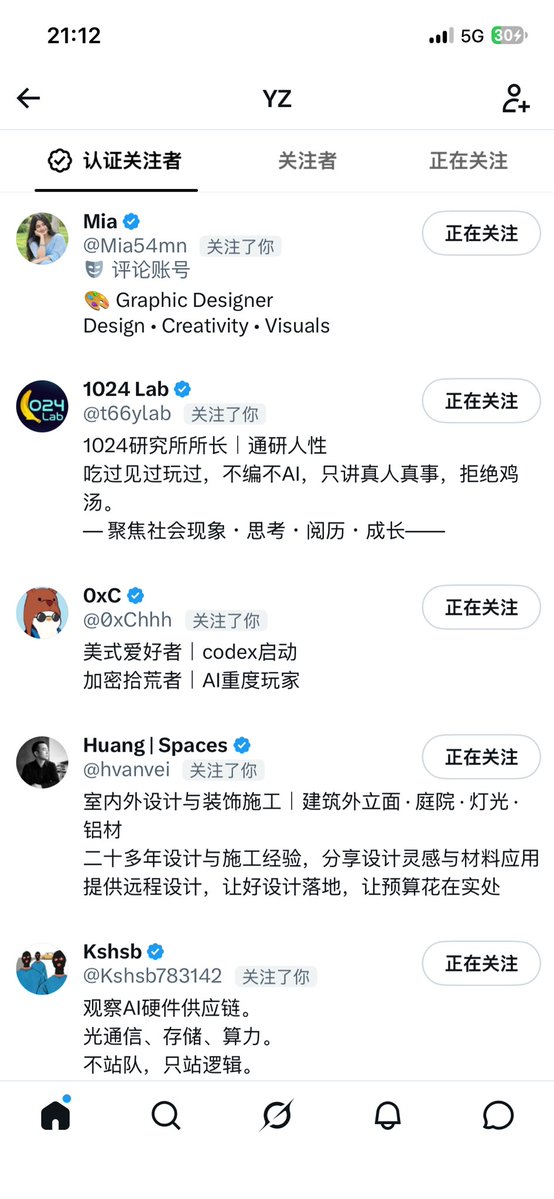 YZ6188's tweet photo. 如果你刚开通蓝V，一定要多互动，多关注和评论活跃账号，不要偷懒。

我昨晚开通了蓝V，到目前为止已经拥有一百多个蓝V朋友。 https://t.co/q63isLoosL