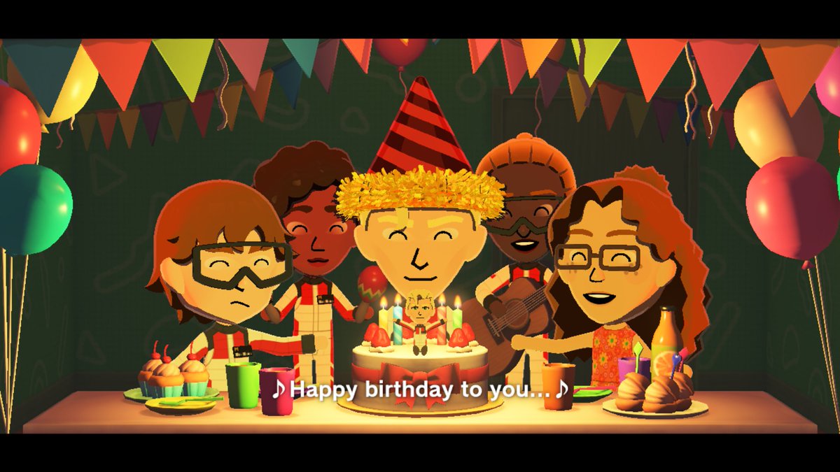 IAmSkrooot's tweet photo. Anddddd Adelyn's celebrating with the Sci-fi guys for........what reason? 

(You get a cookie if you can guess what fandom the others are for lol) https://t.co/qyboATvW7Q