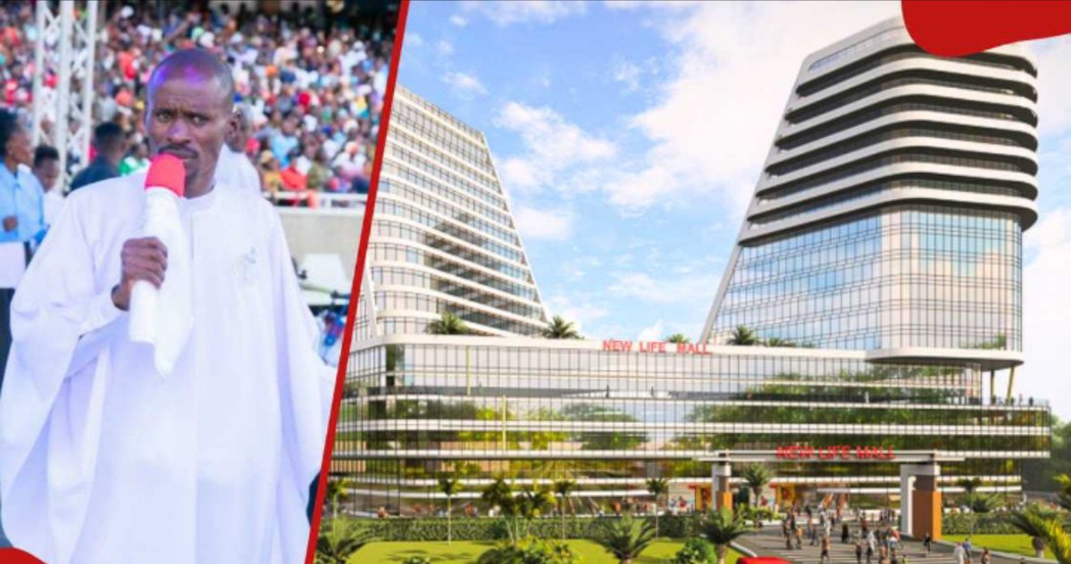 Weyne_west's tweet photo. Pastor Ezekiel Odero plans to open what he describes as East Africa’s biggest one-stop supermarket at the New Life Twin Towers in Mavueni at a cost of 3bln

He also plans to place a massive fishpond which he goes on says "One million fish, if we sold each for just KSh 400, that is KSh 400 million. I can also sell them at top-end hotel prices of KSh 1,000 to KSh 1,400. You have KSh 1 billion. From that, remove approximately KSh 10 million in expenses. You will have KSh 980 million remaining. You deposit it in the bank and then someone will call you a 'sharp boy'. I would rather be a 'sharp boy'."