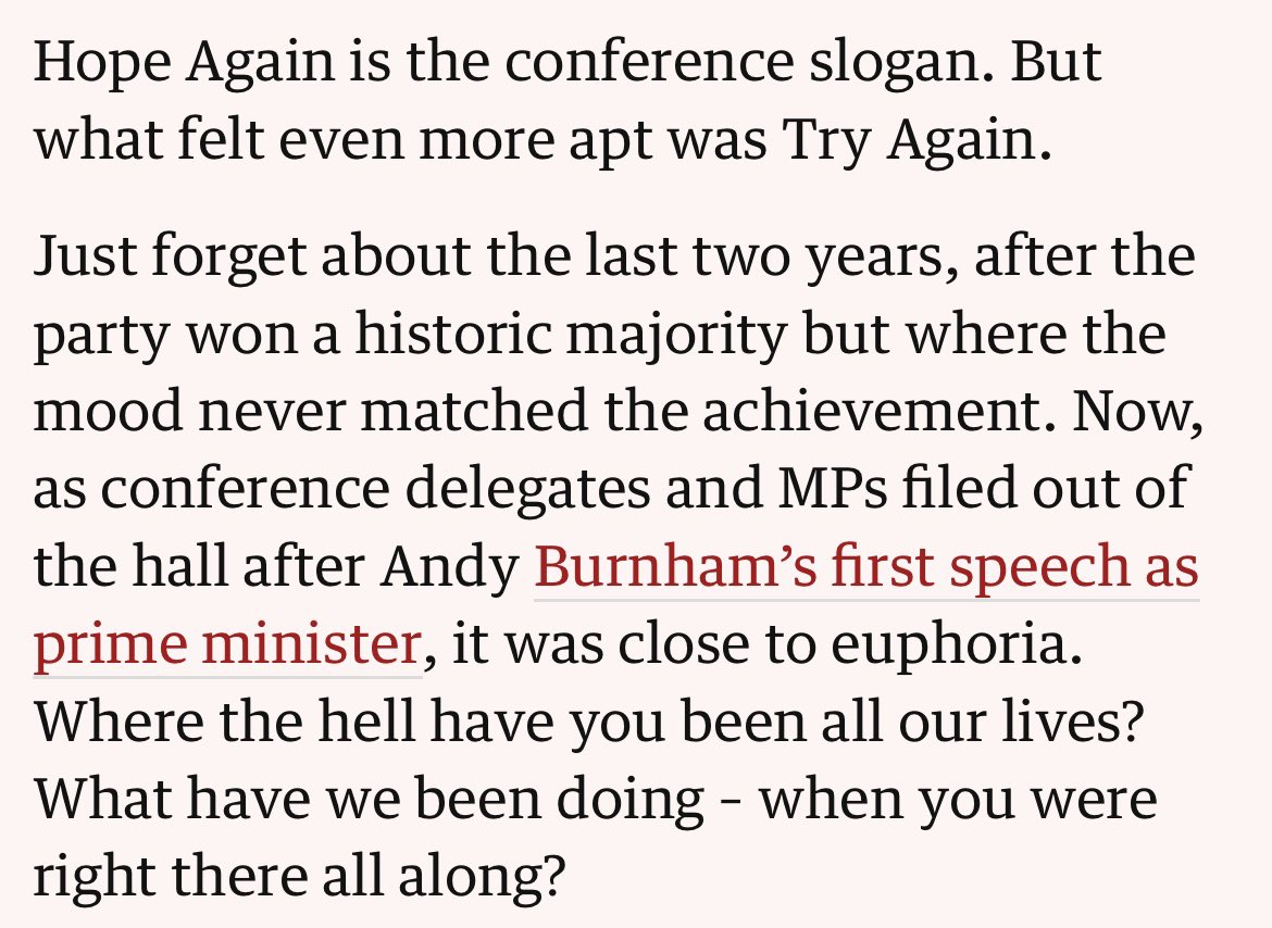 jessicaelgot's tweet photo. The Labour Party is having a moment 

My analysis of the speech, the most radical from a prime minister in more than a decade 

https://t.co/w50P3EuZnb https://t.co/JY7SeQ5CHg