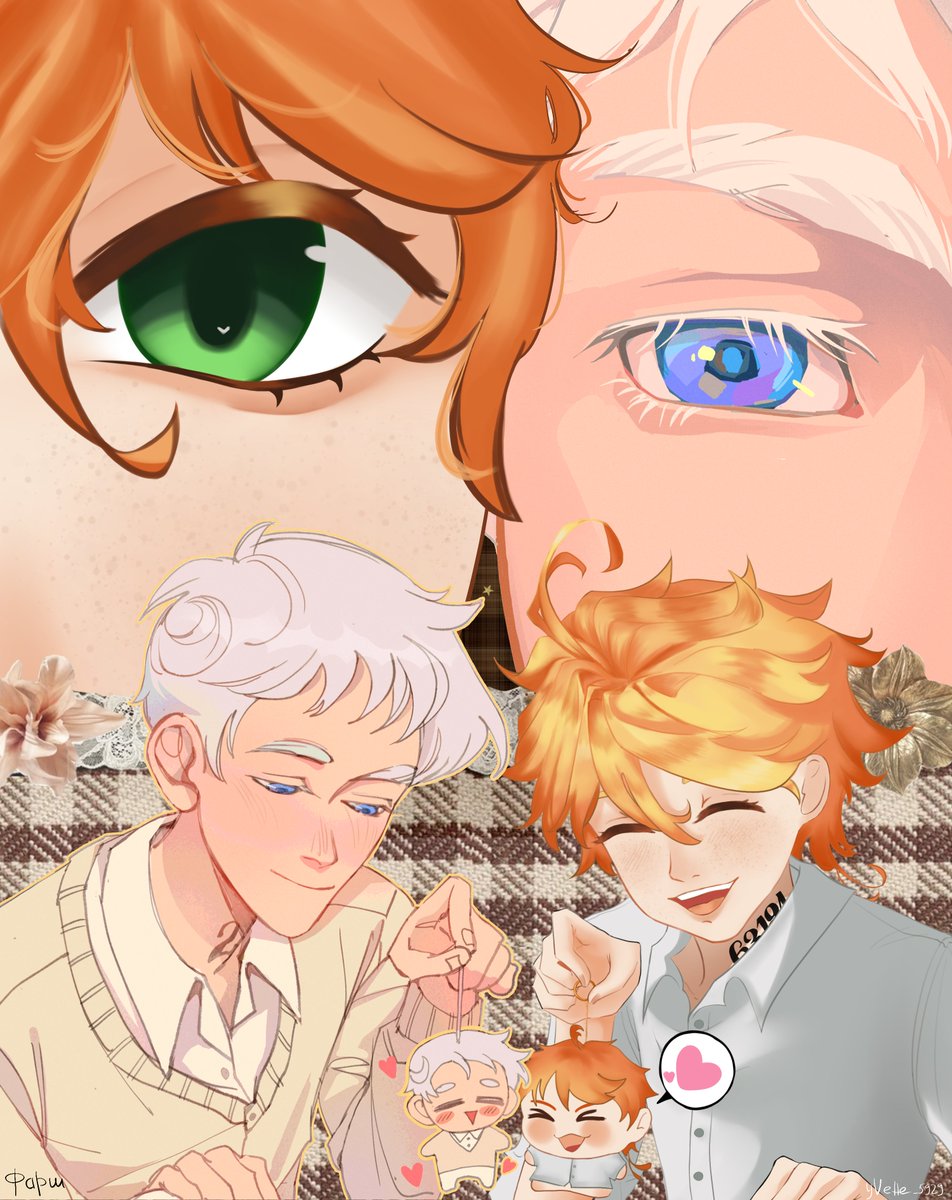Yvette_5929's tweet photo. Collab with @farshessa!
She's really cool 

#tpn #noremma #ThePromisedNeverland https://t.co/Fv5VSXlzaL