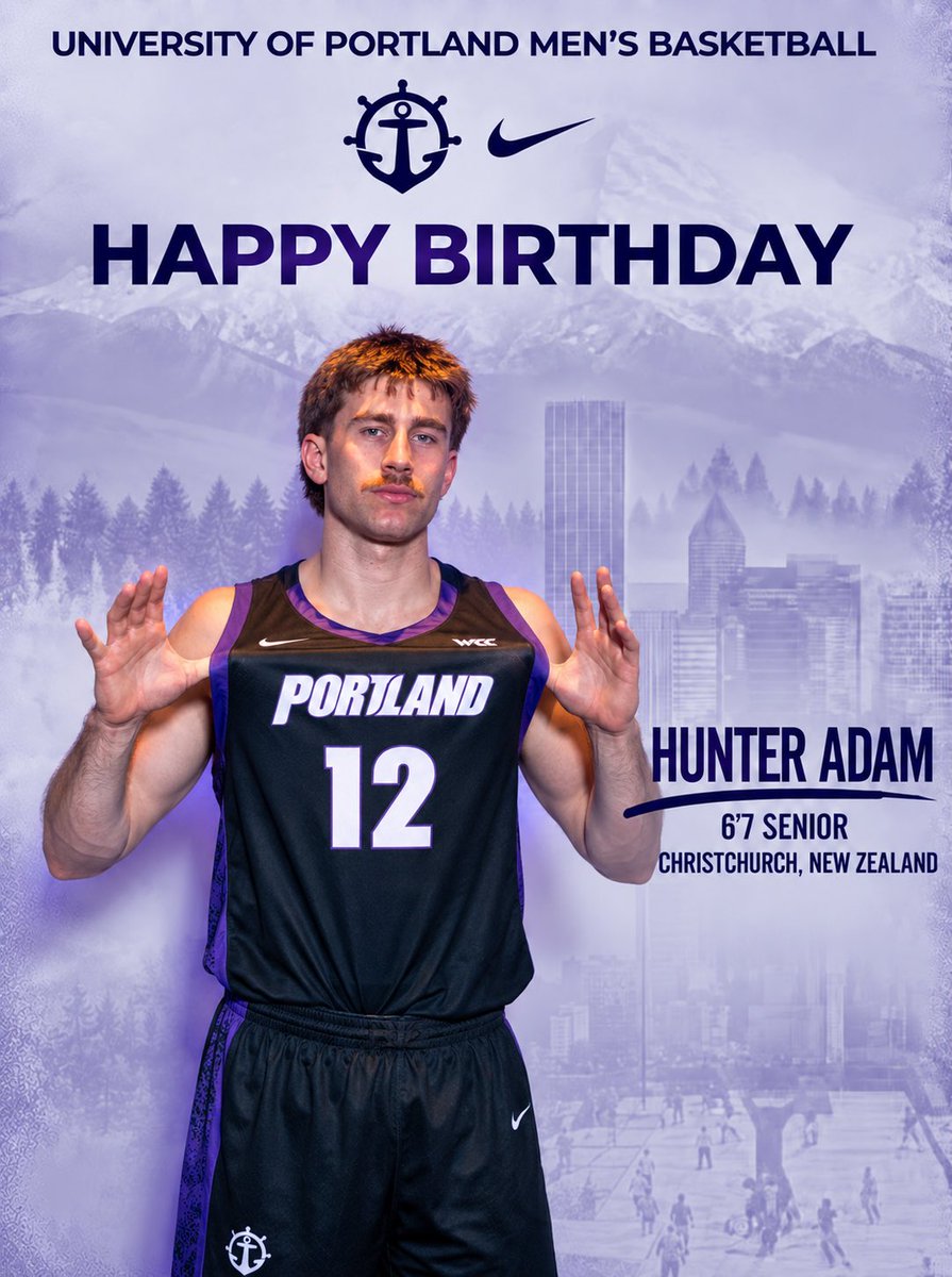 PortlandMBB's tweet photo. Another year for @HunterAdammm . π
β¨Happy birthday. π
β¨#GoPilots #PilotsMBB https://t.co/TxQPeWG7QA