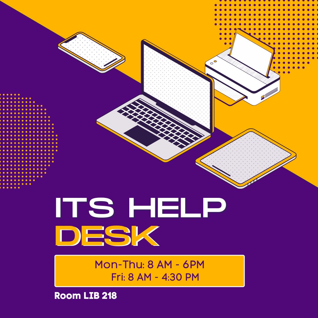 RodLibrary's tweet photo. Need help with technology or printing? The Rod Library ITS Help Desk is here to keep you connected, productive, and ready to succeed. 🖥️ https://t.co/aMPEc2bsUT