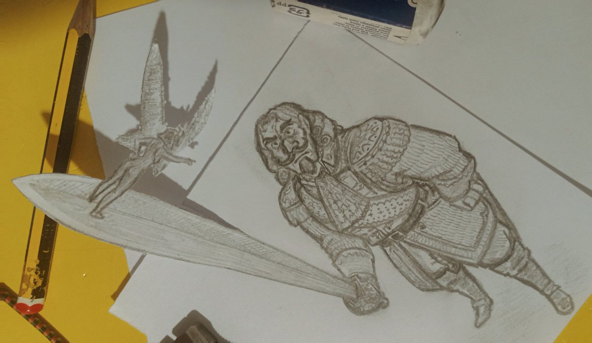 Gurdim1's tweet photo. #swordtember 14
Gilberto of Aragona's fairy and self proclaimed conscience https://t.co/nCaG1K6qtd