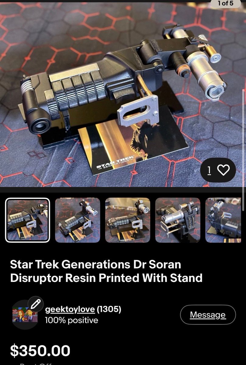 GeekToyLove's tweet photo. I have some items also listed on eBay.
If you purchase from me here I’ll take 20% off the eBay price (eBay’s seller fee)
#Forsale #Propreplicas #Startrek #fallout https://t.co/XuBkgEfYfc