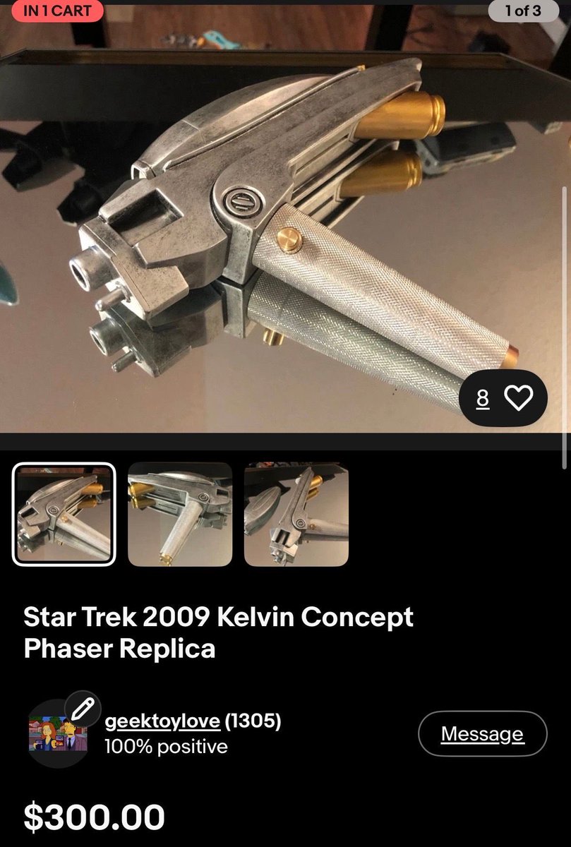 GeekToyLove's tweet photo. I have some items also listed on eBay.
If you purchase from me here I’ll take 20% off the eBay price (eBay’s seller fee)
#Forsale #Propreplicas #Startrek #fallout https://t.co/XuBkgEfYfc