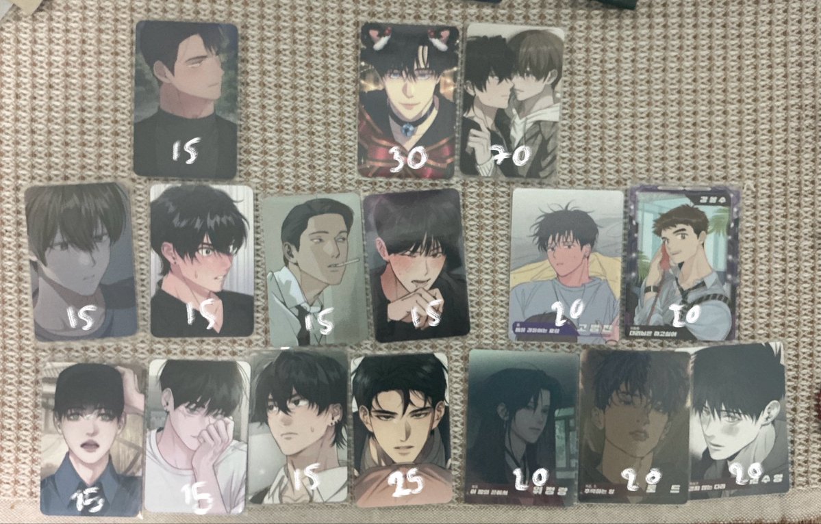 Pz0nGe's tweet photo. ราคาตามภาพค่ะ
ค่าส่ง35B

#ตลาดนัดmanhwa https://t.co/7WDKZoailc