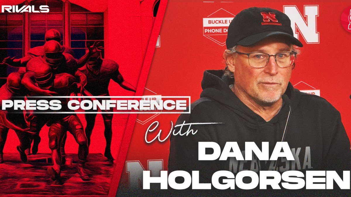 NebraskaReport1's tweet photo. WATCH: Nebraska football OC Dana Holgorsen looks back at win over Michigan State, previews Maryland during game week press conference (Sept. 29, 2026)

🔗: https://t.co/oZJdoopjpc

#Huskers #GBR #InsideNebraska https://t.co/Ukr0ZJA4FH