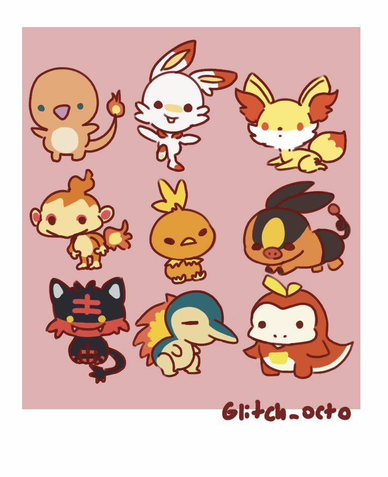 Glitch_Octo's tweet photo. Dy 220 oopie goopies till I umpy gumpy 

Little fellas 

#Pokemon https://t.co/8KFuz78RX5