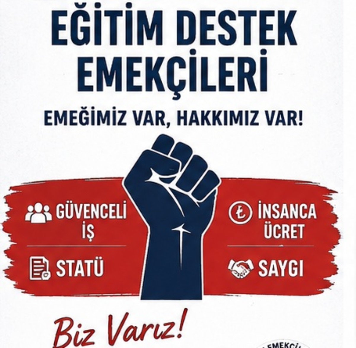 blackdia_2027's tweet photo. Biz artık gelecek kaygısı yaşamak istemiyoruz 📌

Biz artık görev alabilecek miyim 
endişesi yaşamak istemiyoruz 📌

Biz artık kaç saat görev alabiliriz endişelerini yaşamak istemiyoruz 📌 

#EğitimİçinBirlik
EĞİTİM DESTEK EMEKÇİLERİ https://t.co/emliueGvPx