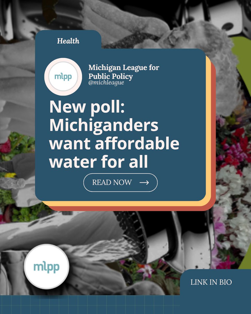 MichLeague's tweet photo. Read the latest blogs by League staff on water affordability, the importance of data, and policies to strengthen Michigan’s workforce: https://t.co/yJkBiqEkhZ
📎Find more blogs by clicking the link in the bio
#mileg #policymatters https://t.co/L1piLcmKpL