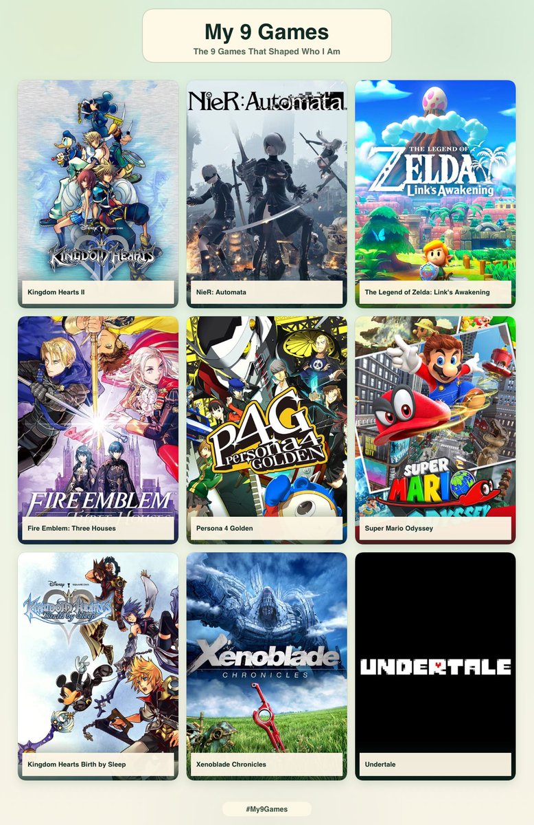 sevvalyagami's tweet photo. me and my 9 games https://t.co/TbVBW8zy9S