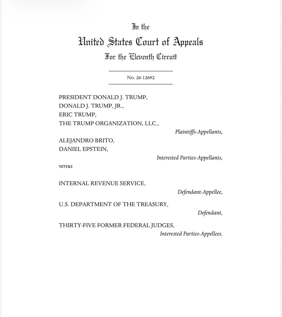 NormEisen's tweet photo. VICTORY: a unanimous 11th Circuit just REFUSED to stay sanctions on Trump &amp; Co. over his $1.8B slush fund

He sued his own govt &amp; his own DOJ agreed to the payout. The court wasn't buying it!

@DDAction_ &amp; partners are proud to rep the 35 frm fed judges who blew the whistle👇 -TN https://t.co/nLAtgiTKbl