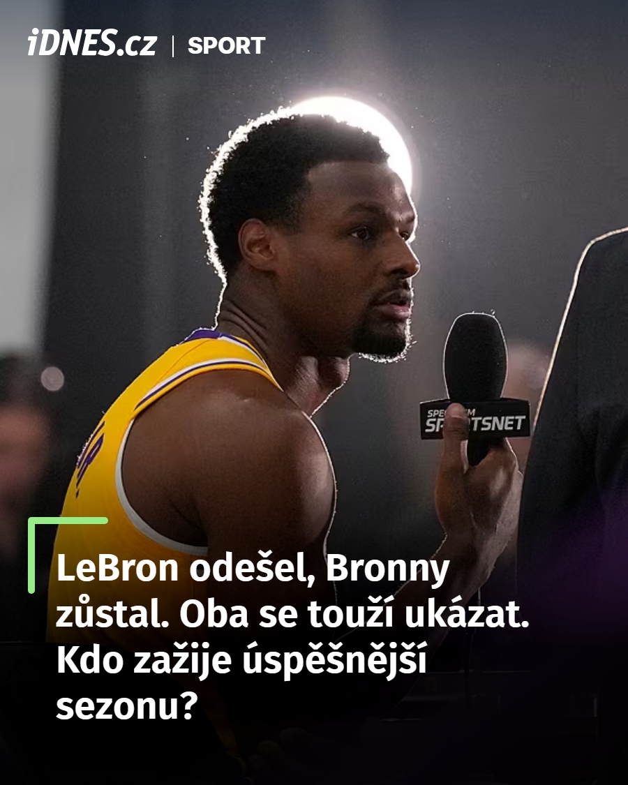 idnessport's tweet photo. Ví, že se mu otevírá ideální příležitost. Chce dokázat, že do nejslavnější basketbalové ligy světa NBA patří. Bronny James se chystá na sezonu s Los Angeles Lakers, které přes léto opustil jeho slavný otec. 

👉 https://t.co/QOk8rkdDGO https://t.co/HNHzyoCT6g