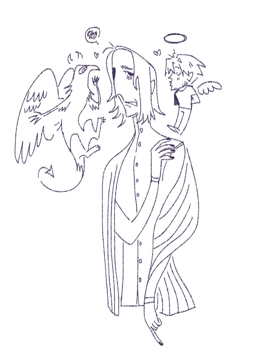 plaspider's tweet photo. Severus with evil Hectors in his head. https://t.co/AEGfKHiQQu