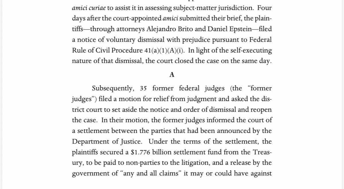 NormEisen's tweet photo. VICTORY: a unanimous 11th Circuit just REFUSED to stay sanctions on Trump &amp; Co. over his $1.8B slush fund

He sued his own govt &amp; his own DOJ agreed to the payout. The court wasn't buying it!

@DDAction_ &amp; partners are proud to rep the 35 frm fed judges who blew the whistle👇 -TN https://t.co/nLAtgiTKbl