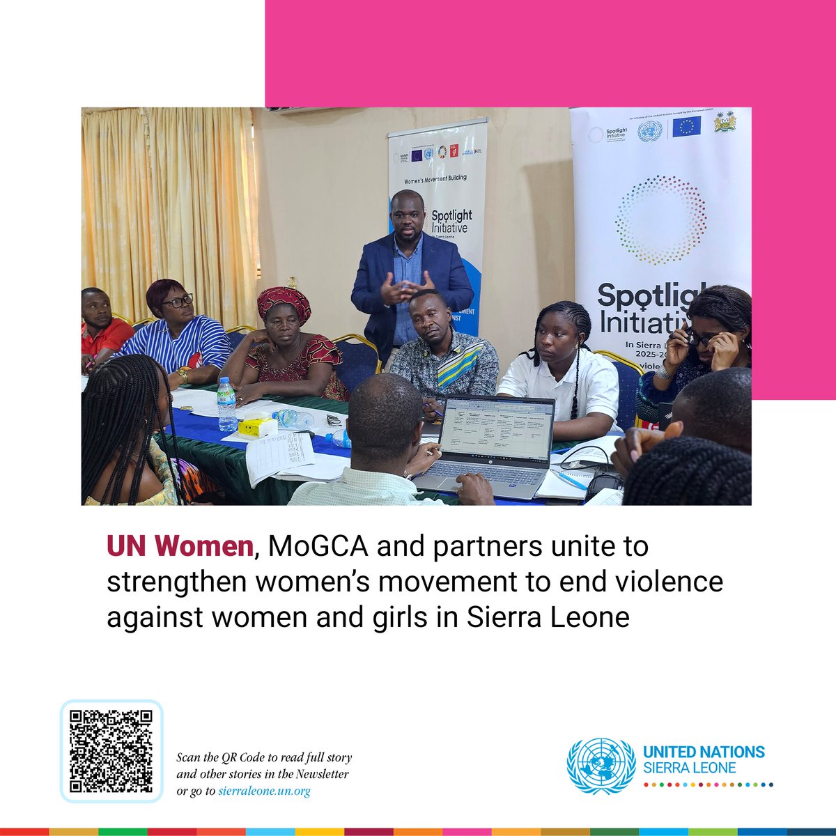 UNSierraLeone's tweet photo. @UNWOMEN_SL @IsataMahoi @mogca_S_L @GlobalSpotlight on #UNWeeklyHighlights https://t.co/4IGCEk3Jm3