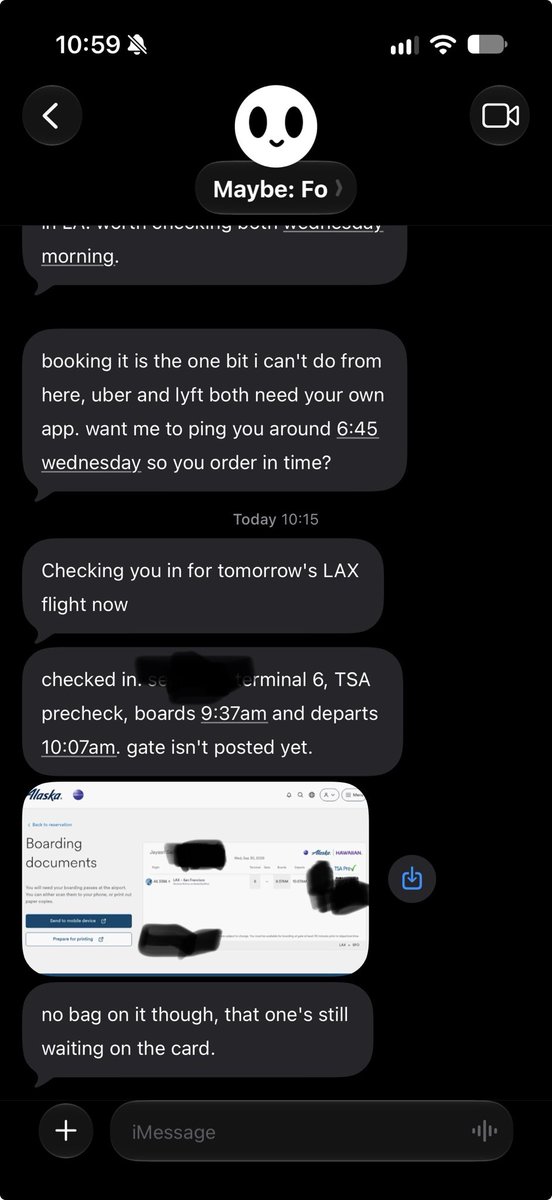 JayasriSNG's tweet photo. after 4 awesome months in LA, i’m moving to SF tomorrow. excited for Tech Week and my next chapter!

started the move by letting @hey__fo, @wajo_ai’s latest agent, check me into my flight. it was spot on! kudos to the Google DeepMind team :)

excited to meet more folks in SF. if you’re into XR, travel, fashion tech, or just building cool things, let’s chat!!!