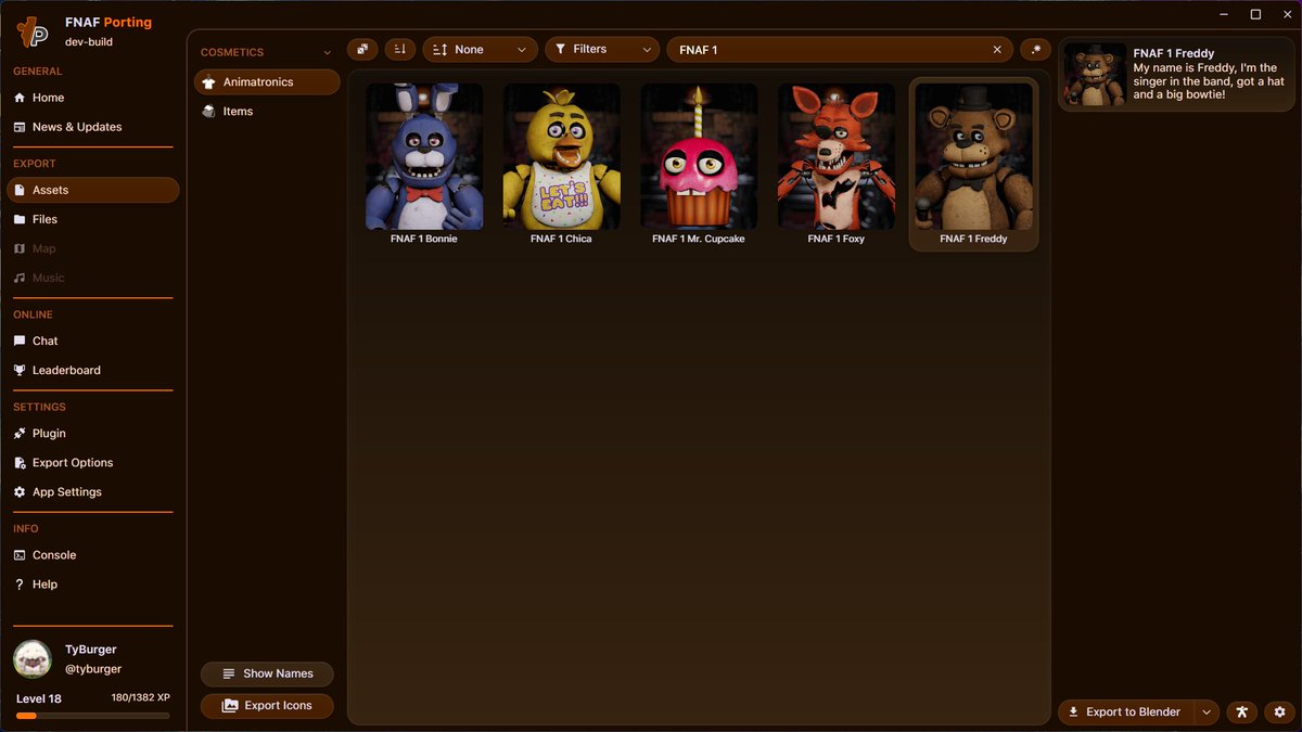 FNAFPORTING's tweet photo. FNAF Porting Beta 1 for Version 1 has been released!
You can find the download in the Discord Server: https://t.co/baHUrVdsJl https://t.co/PEnuY04Hr8